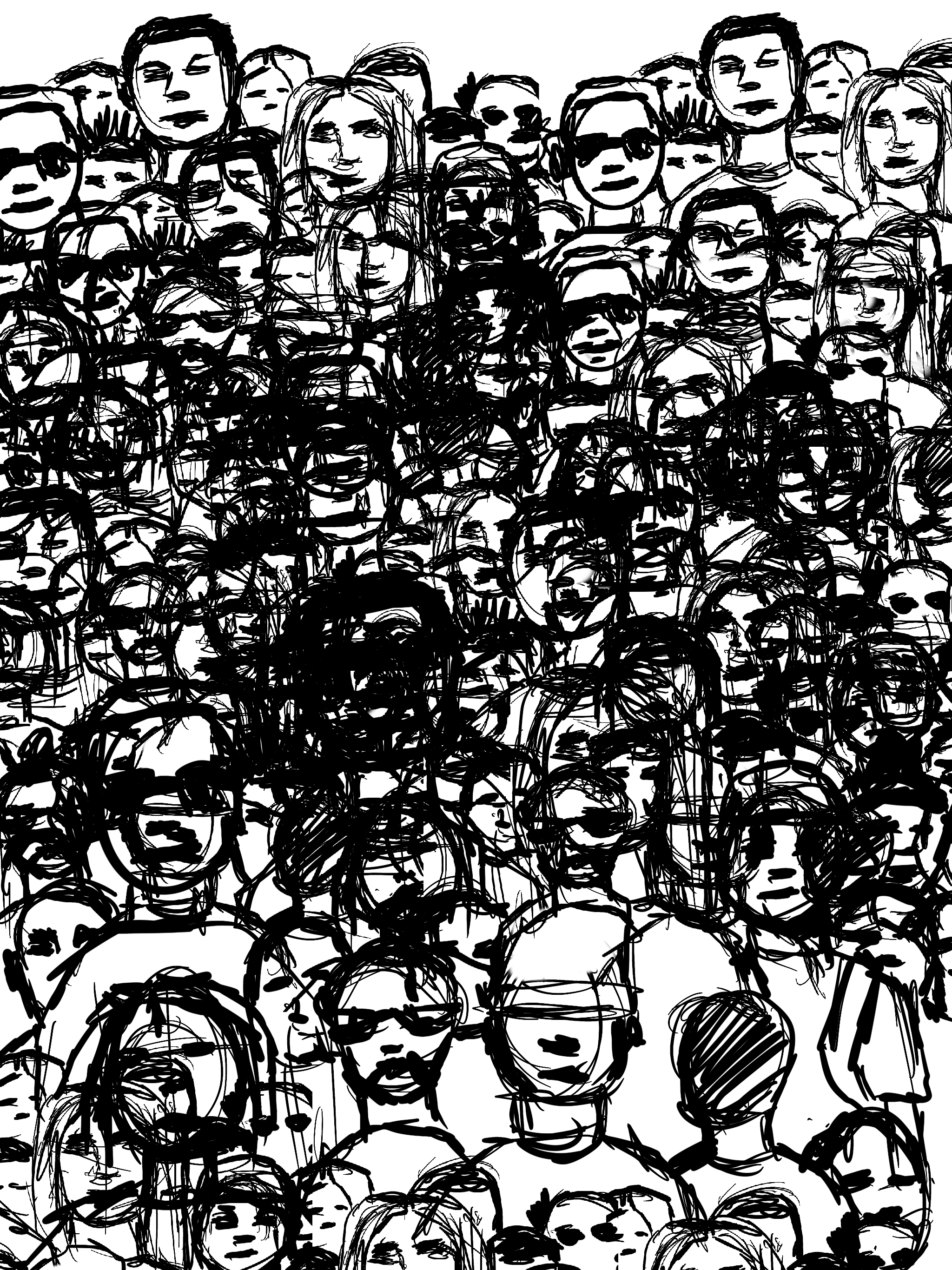 Everybody Can’t Go Art Print